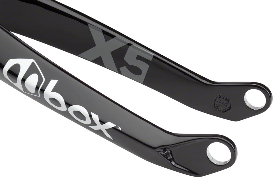 Box components X5 Pro Carbon Fork BMX 24` Threadless 1-1/8 to 1.5` None Carbon/AL7000 Black 32mm