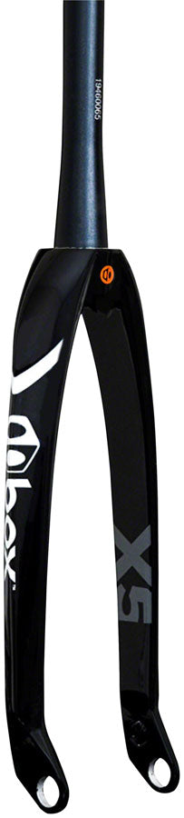 Box components X5 Pro Carbon Fork BMX 24` Threadless 1-1/8 to 1.5` None Carbon/AL7000 Black 32mm