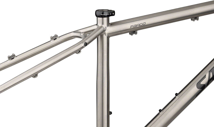 Salsa Fargo Ti Frameset - 29" Titanium Raw X-Small