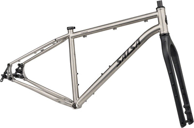 Salsa Fargo Ti Frameset - 29" Titanium Raw X-Small