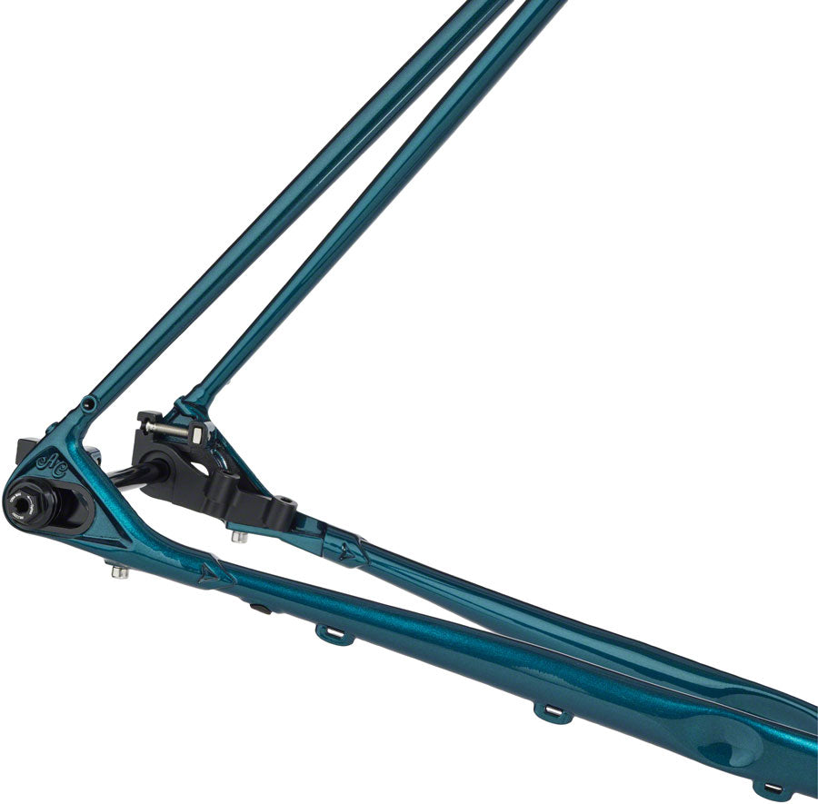 All-City Cosmic Stallion Frameset - 650b/700c Steel Rainbow Trout 46cm