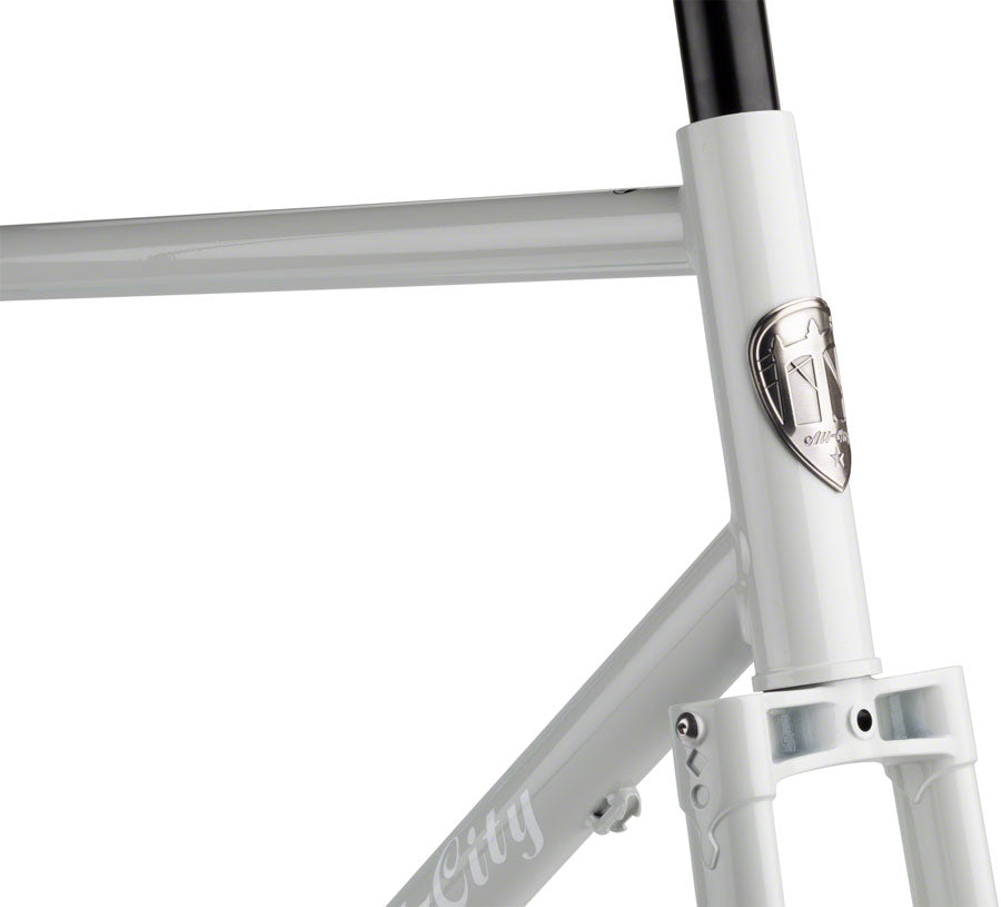 All-City Gorilla Monsoon Frameset - 650b Steel Aqua Seafoam 43cm