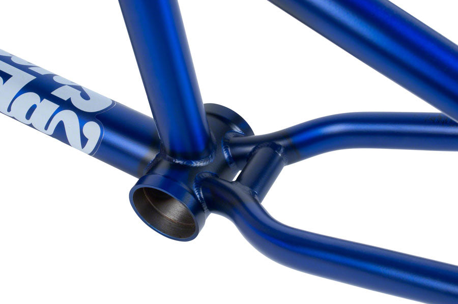 Sunday Street Sweeper BMX Frame - 20.75" TT Matte Translucent Blue