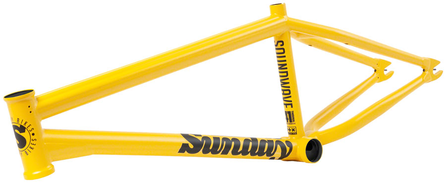 Sunday Soundwave V3 BMX Frame - 20.5" TT Matte Mustard