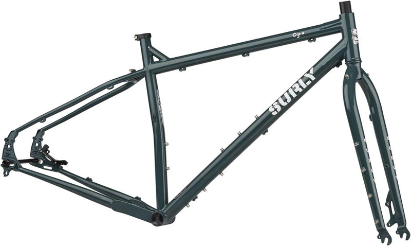 Surly Ogre Frameset - 29" Steel Orloks Shadow Small