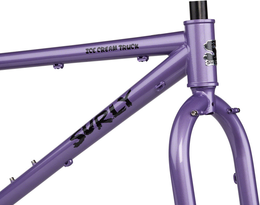 Surly Ice Cream Truck Frameset - 26" Steel Taro Milk Tea X-Large