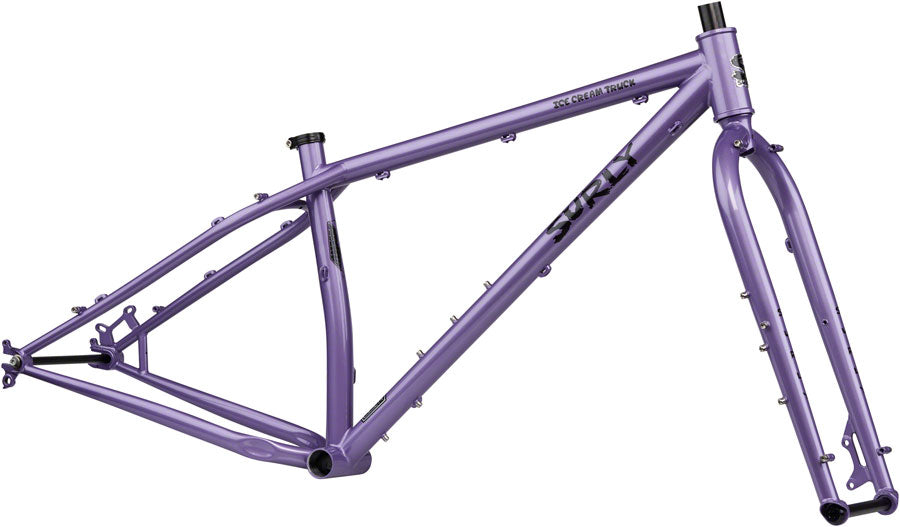 Surly Ice Cream Truck Frameset - 26" Steel Taro Milk Tea Large