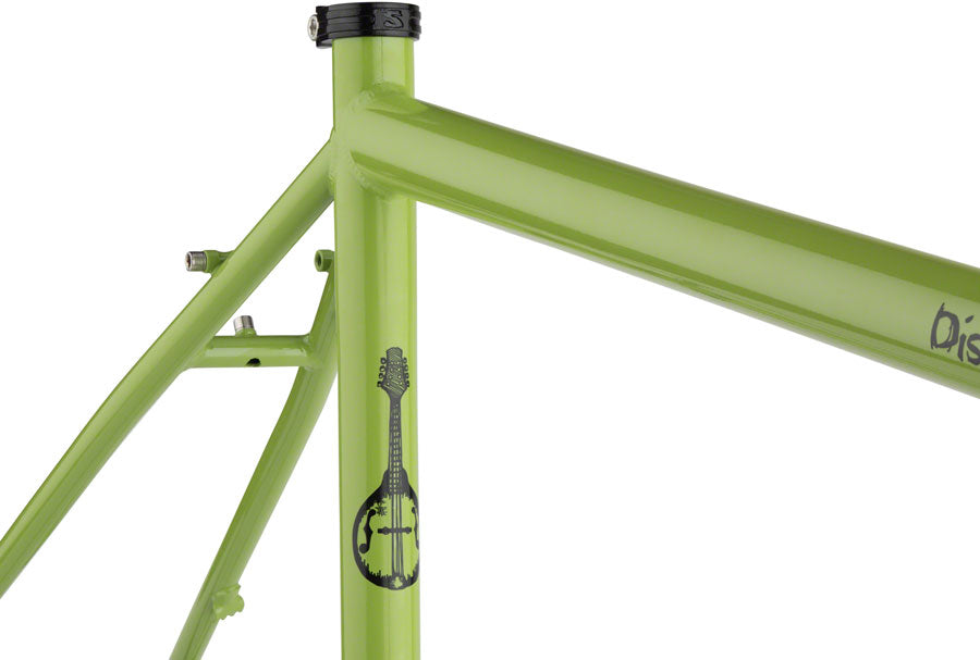 Surly Disc Trucker Frameset - 26" Steel Pea Lime Soup 50cm