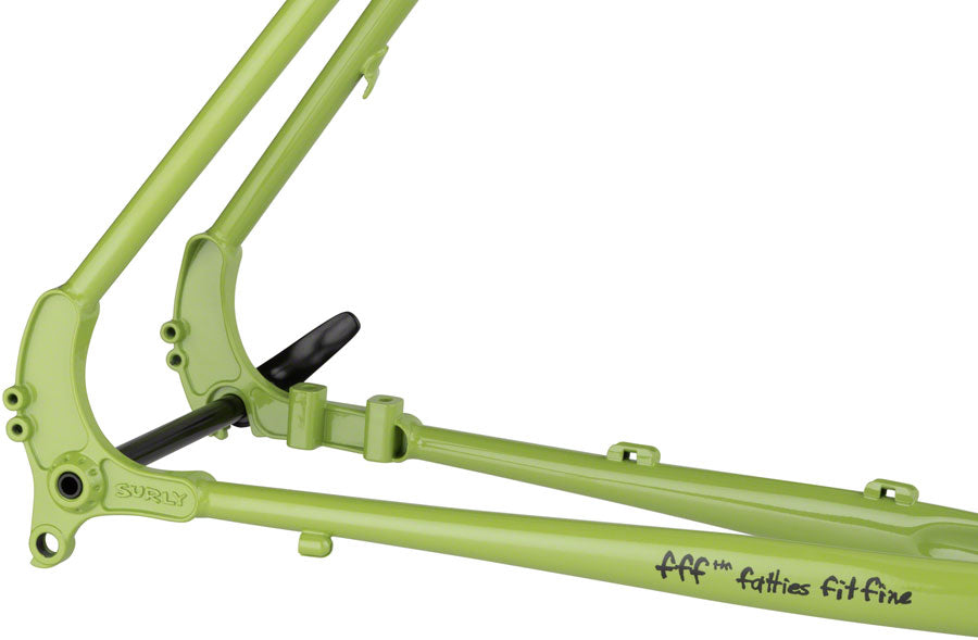 Surly Disc Trucker Frameset - 26" Steel Pea Lime Soup 56cm