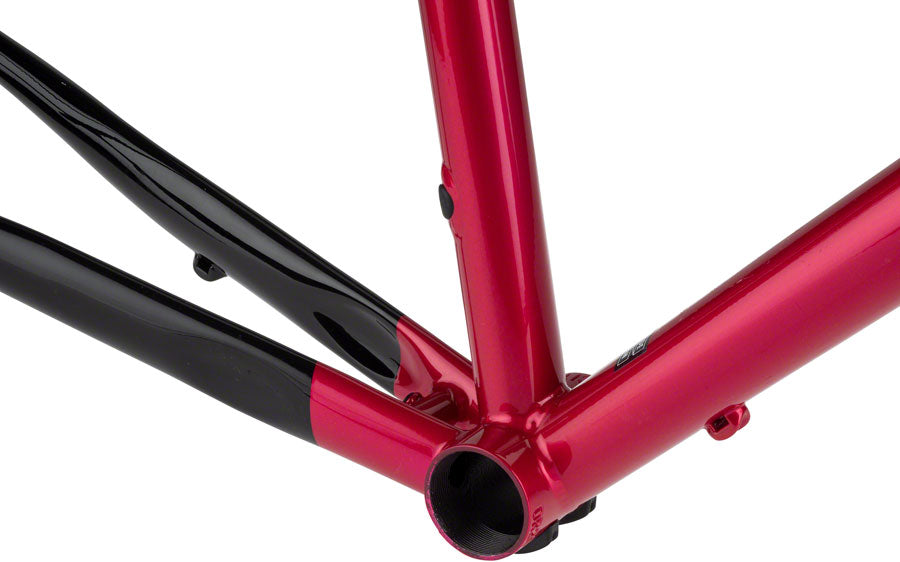 All-City Zig Zag Frameset - 700c Steel Sour Cherry Seltzer 49cm