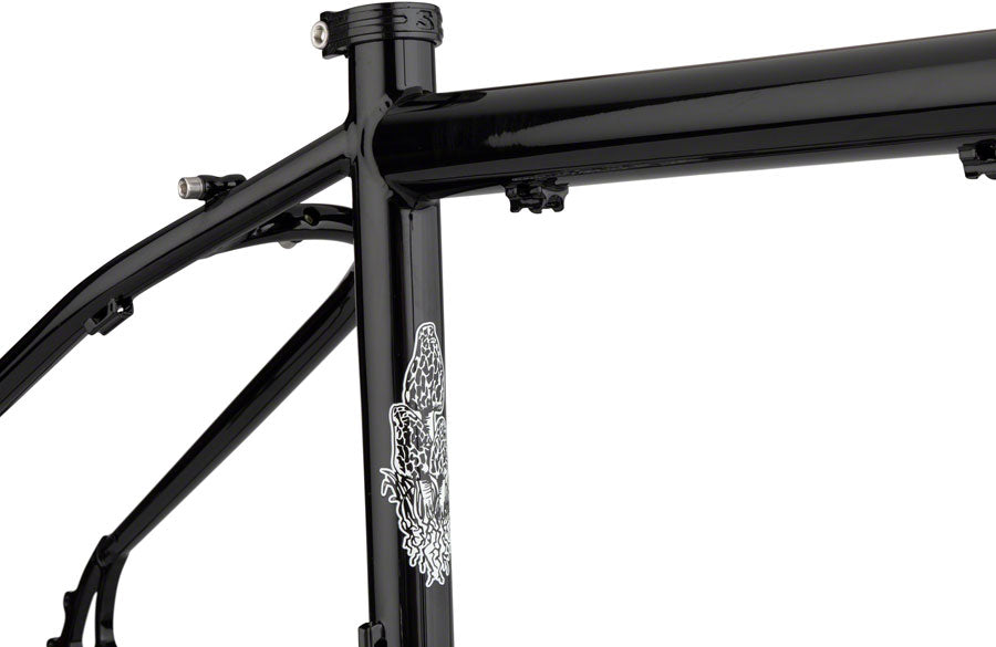 Surly Bridge Club Frameset - 27.5"/700c Steel Black Medium