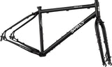 Surly Bridge Club Frameset - 27.5"/700c Steel Black Small