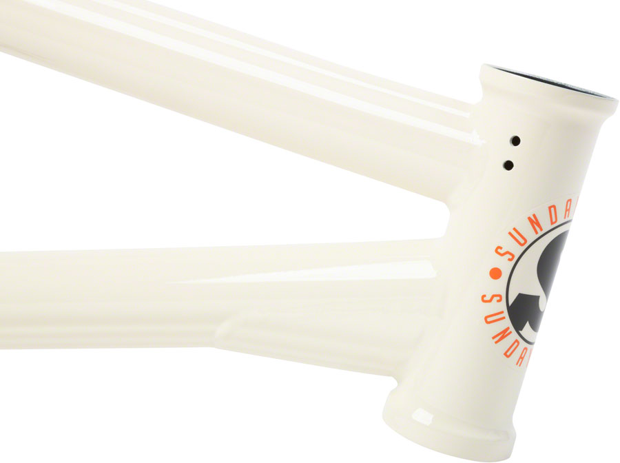 Sunday Soundwave V3 BMX Frame - 20.5" TT White