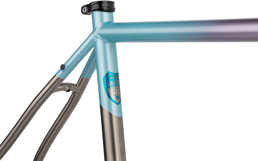 All-City Cosmic Stallion Ti Frameset - 700c/650b Titanium Laser Prism 52cm