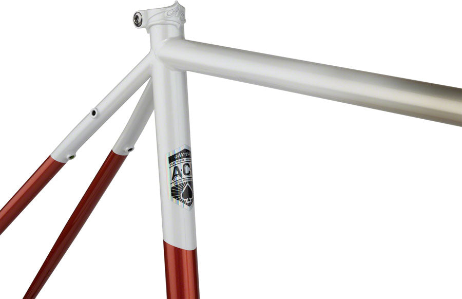 All-City Cosmic Stallion Frameset - 650b/700c Steel Toasted Marshmallow 46cm
