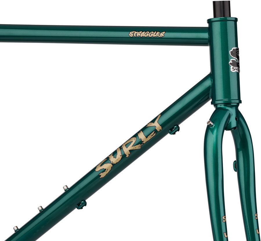 Surly Straggler Frameset - 650b Steel Subtropic Algae 52cm