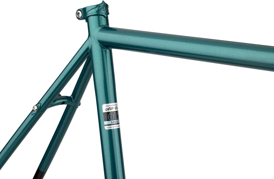 All-City Super Professional Frameset - 700c / 650b Steel Night Jade 55cm