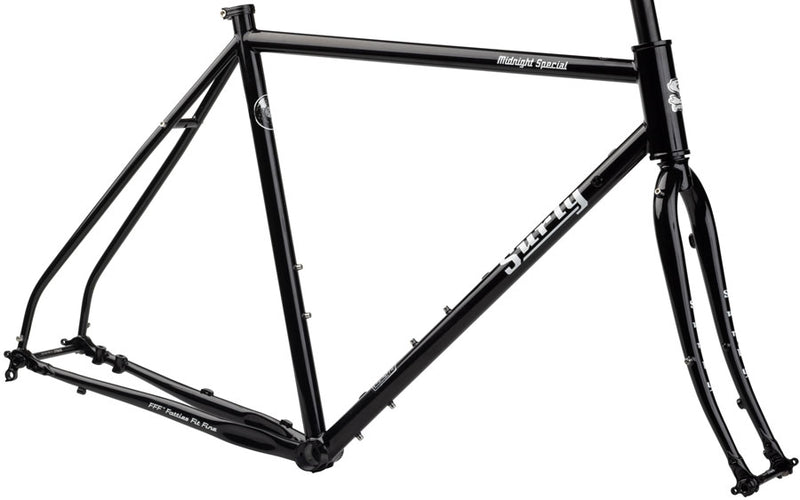 Surly Midnight Special Frameset - 650b/700c Steel Hi-Viz Black 46cm