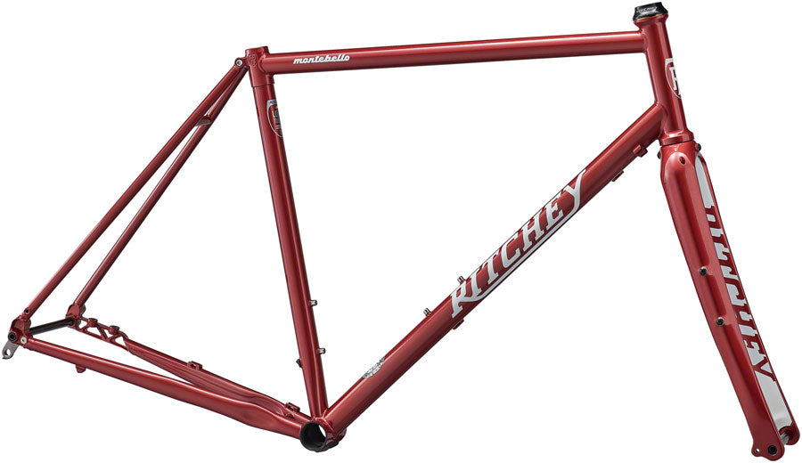 Ritchey Montebello Frameset - 700c Steel Hot Sauce Large