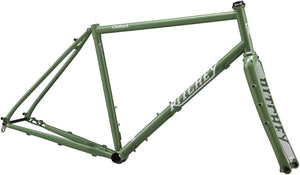 Ritchey Outback Frameset - 700c/650b Steel Winter Sage 2X-Large