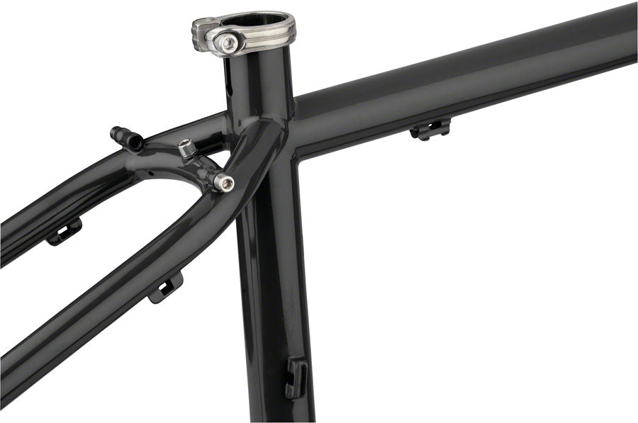 Surly Karate Monkey Frameset - 27.5" Steel Hi-Viz Black Small