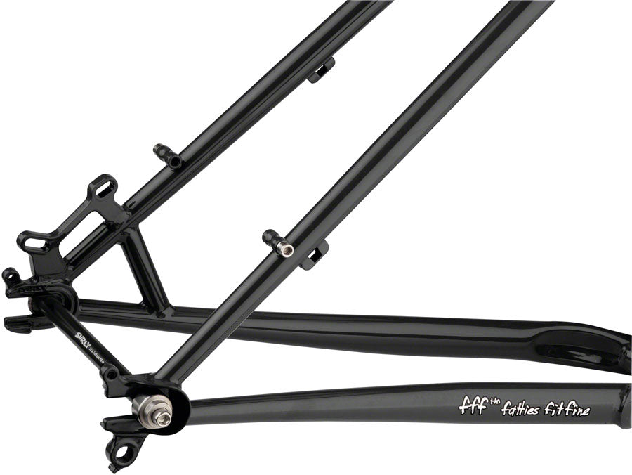 Surly Karate Monkey Frameset - 27.5" Steel Hi-Viz Black Small