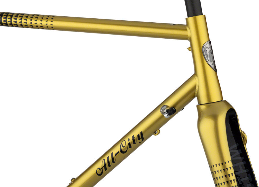 All-City Zig Zag Frameset - 700c Steel Golden Leopard 61cm