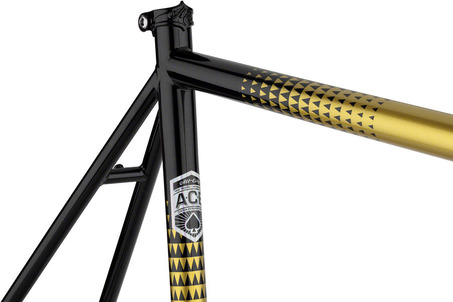 All-City Zig Zag Frameset - 700c Steel Golden Leopard 61cm