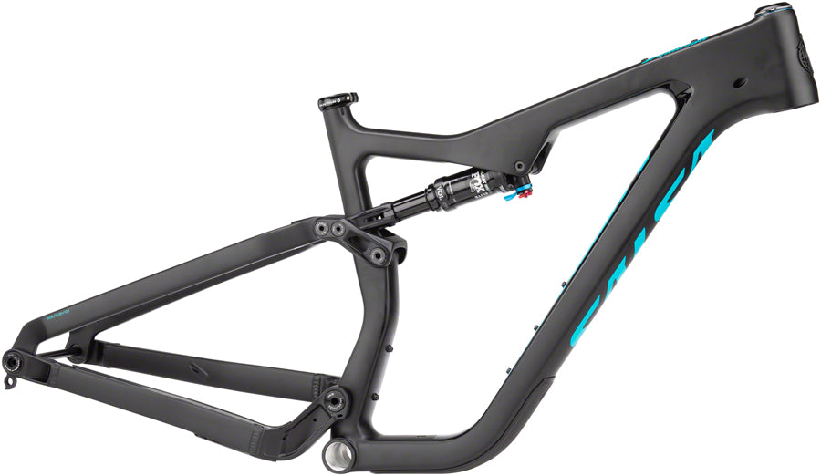 Salsa Spearfish Carbon Frame - 29"/27.5" Carbon Black Medium