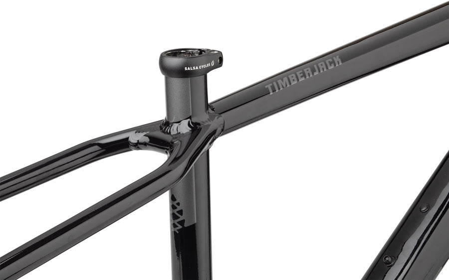 Salsa Timberjack Frame - 29/27.5" Aluminum Black Small
