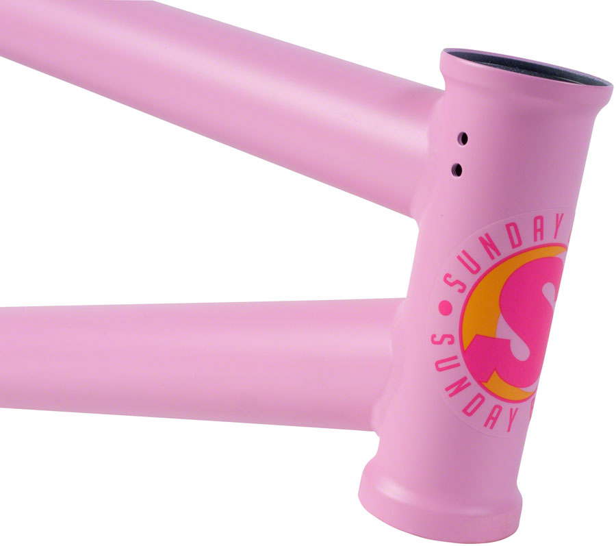 Sunday Nightshift BMX Frame - 20.75" TT Pale Pink