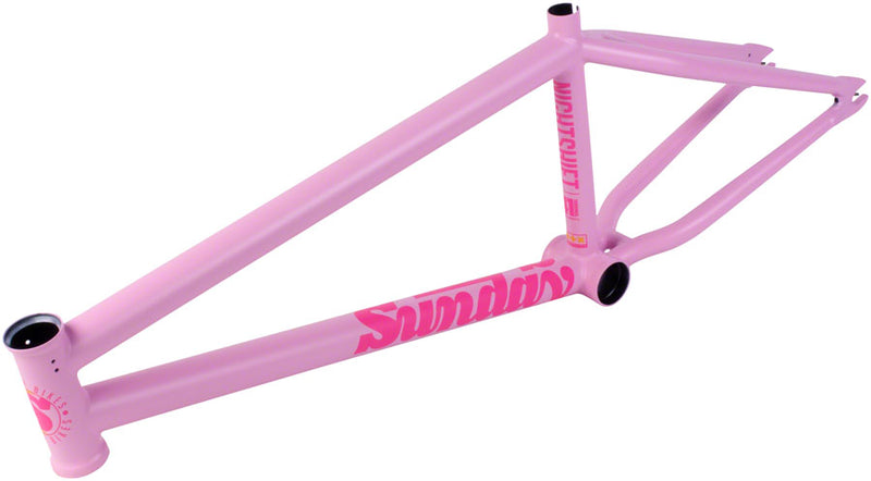 Sunday Nightshift BMX Frame - 20.75" TT Pale Pink