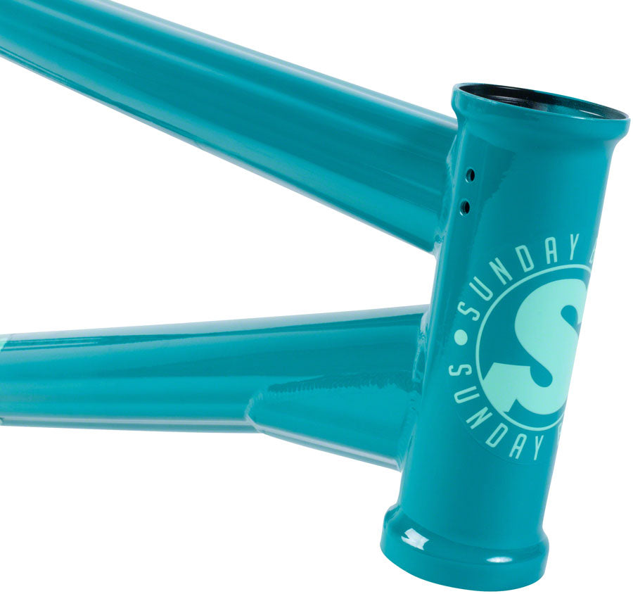Sunday Soundwave V3 BMX Frame - 20.5" TT Green