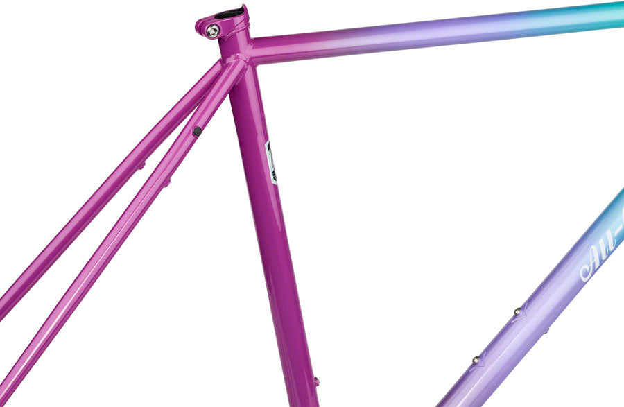 All-City Cosmic Stallion Frameset - 650b/700c  Steel Mermaid Fade 52cm