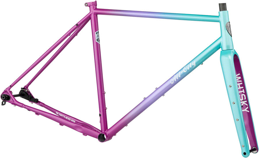 All-City Cosmic Stallion Frameset - 650b/700c  Steel Mermaid Fade 49cm