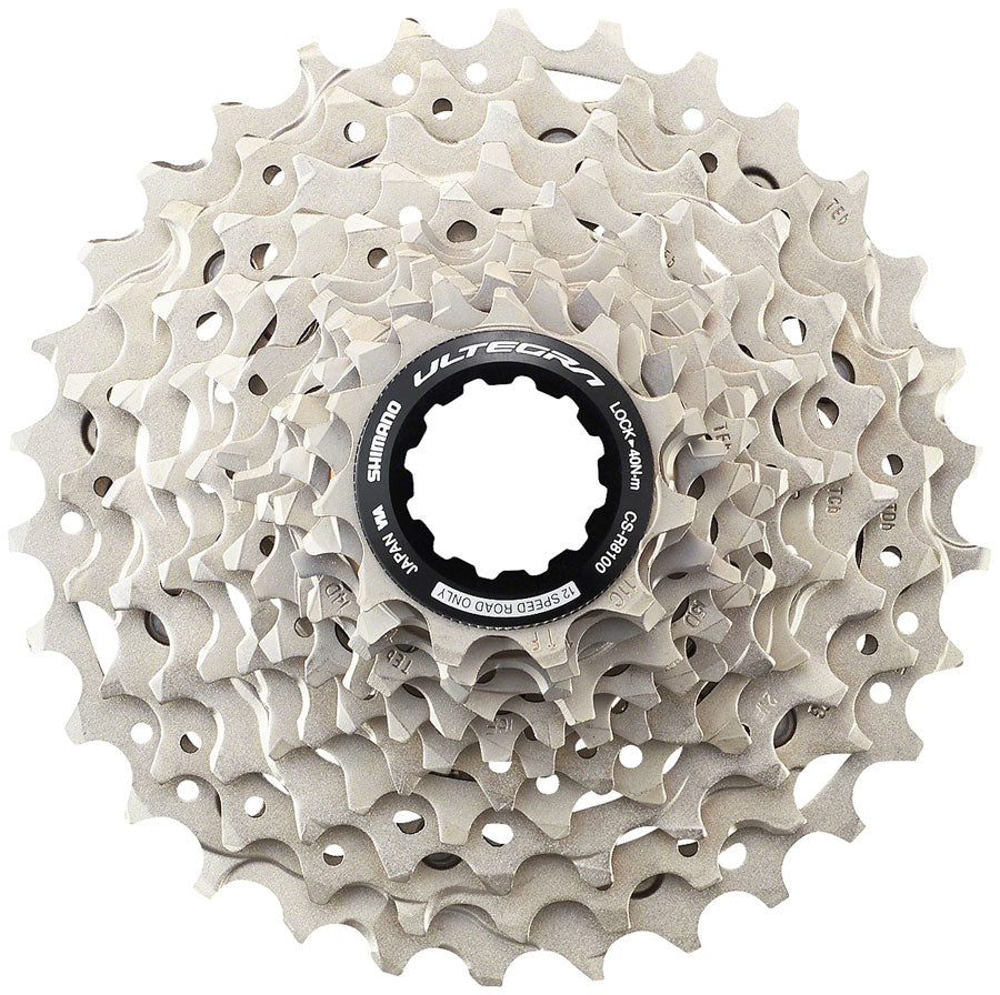 Shimano Ultegra CS-R8101 Cassette - 12-Speed 11-30t Silver - Open Box, New