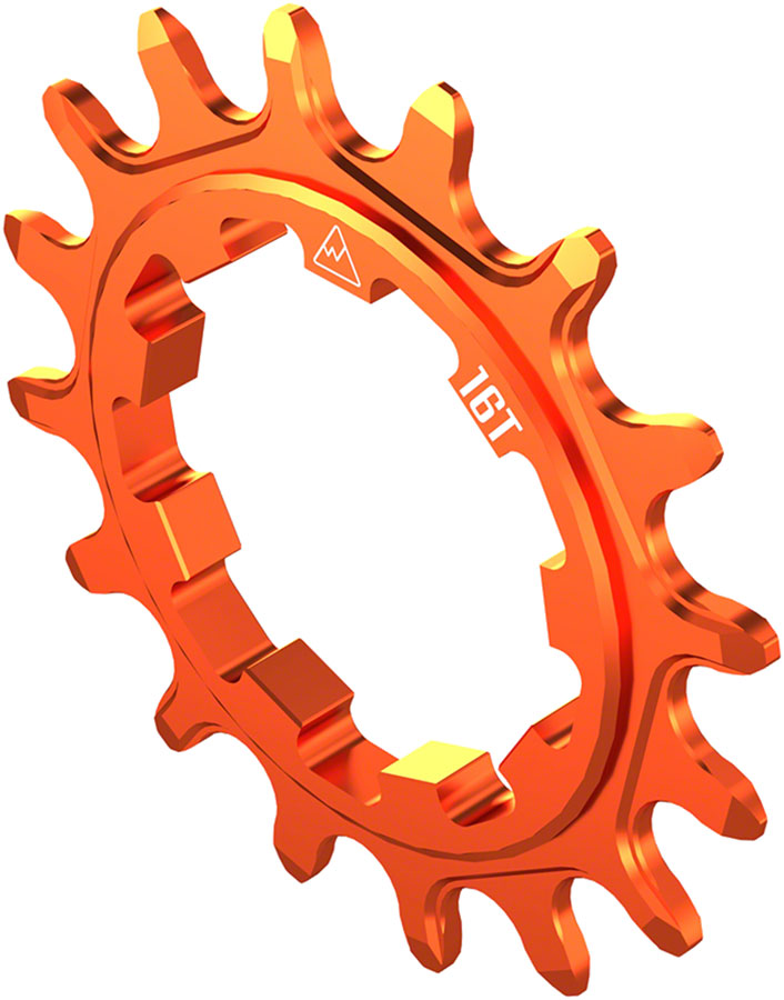 Wheels Manufacturing SOLO-SPEED Cog - 16t Fits SOLO-SPLINE SOLO-XD kits Orange