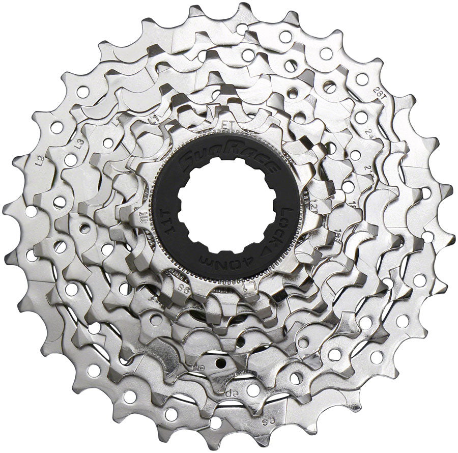 SunRace M96 Cassette - 9-Speed 11-28t Nickel