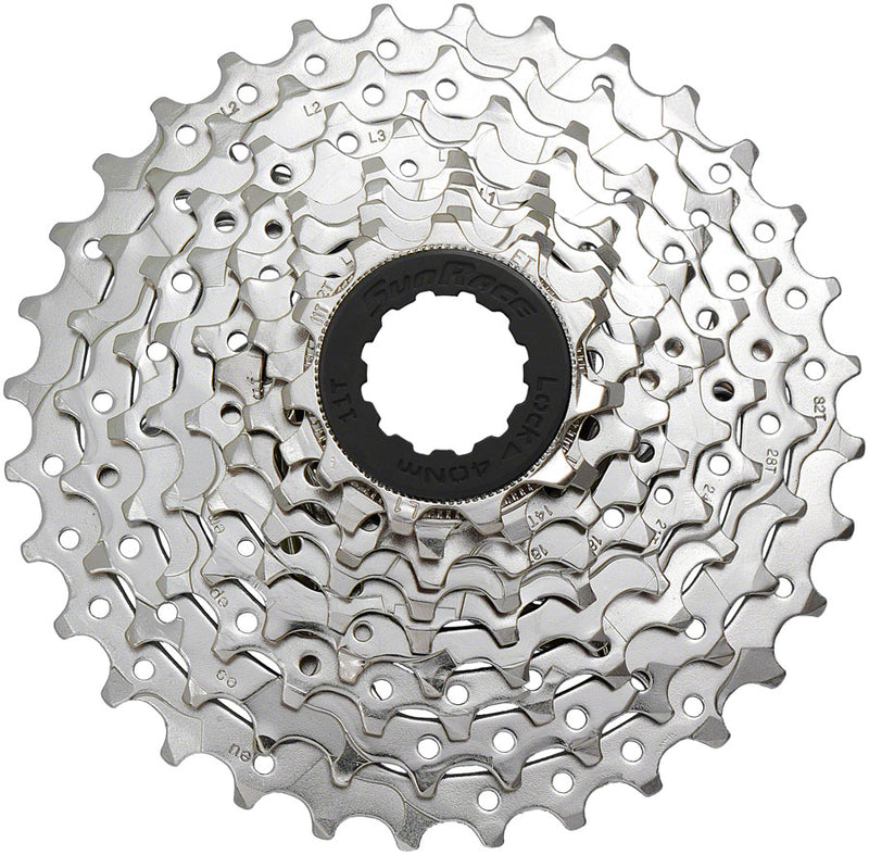 SunRace M96 Cassette - 9-Speed 11-32t Nickel