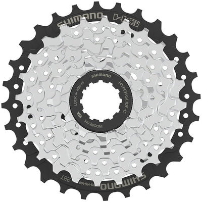 Shimano CS-HG400-7 Cassette - 7-Speed 11-28t Silver