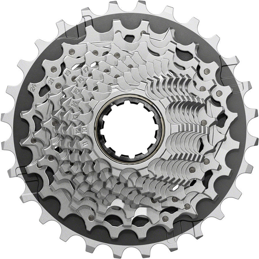 SRAM Force XG-1270 Cassette - 12-Speed, 10-30t, Silver, For XDR Driver Body, E1