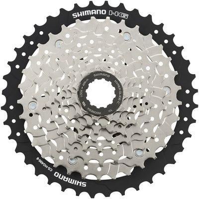 Shimano CS-HG400-8 Cassette - 8 Speed 11-45t Silver