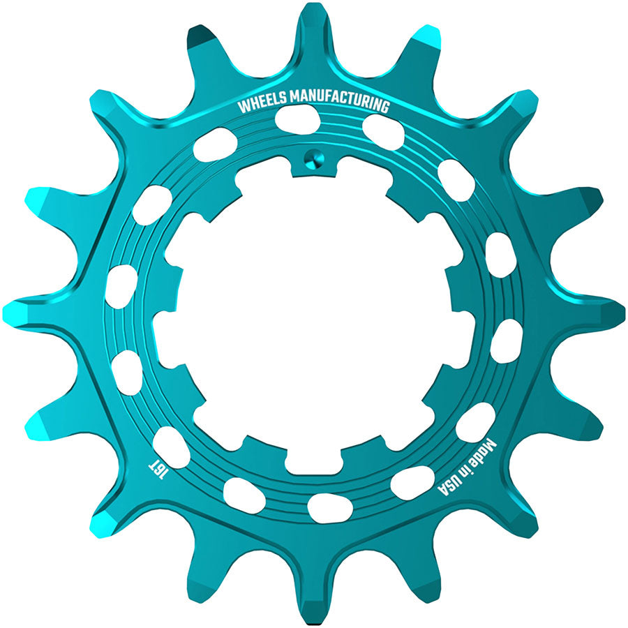 Wheels Manufacturing SOLO HG Cog - 16t Fits SOLO-HG Kits Teal
