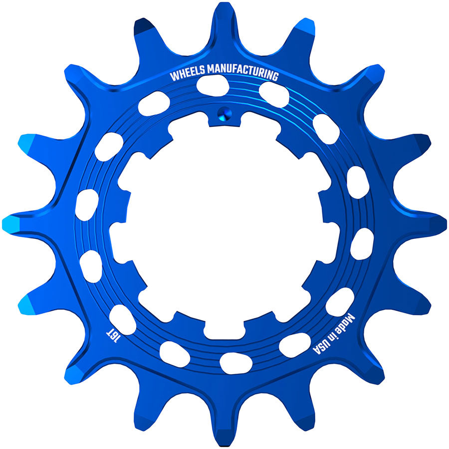 Wheels Manufacturing SOLO HG Cog - 16t Fits SOLO-HG Kits Blue