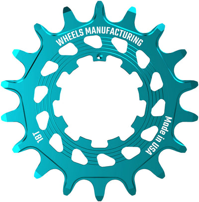 Wheels Manufacturing SOLO HG Cog - 18t Fits SOLO-HG Kits Teal