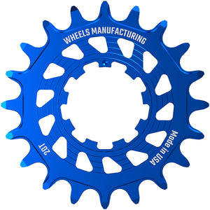 Wheels Manufacturing SOLO HG Cog - 20t Fits SOLO-HG Kits Blue