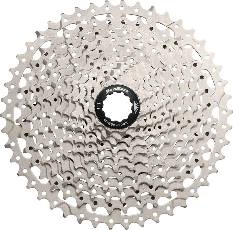 SunRace MS8 Cassette - 11 Speed 11-46t Silver