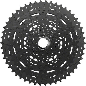 SunRace M993 Cassette - 9 Speed 11-50t ED Black Alloy Spider and Lockring