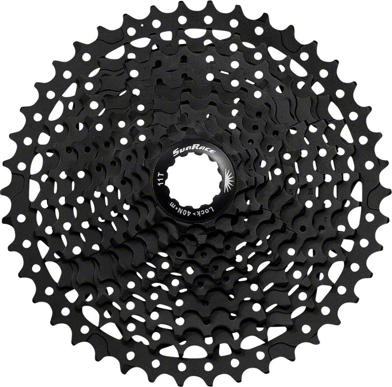 SunRace MS3 Cassette - 10 Speed 11-42t Black