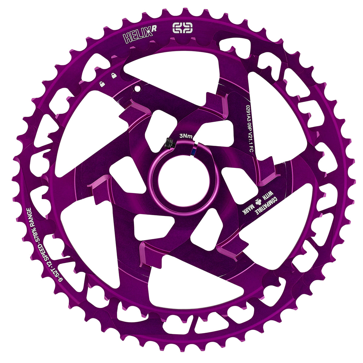 Helix Race 12sp 9-52T Cassette Replacement Alloy Clusters